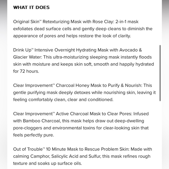 NEW MINI SIZE ORIGINS MASKS SET - Picture 4 of 5